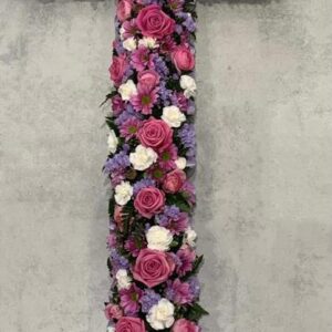 Loose Pink & Lilac Cross