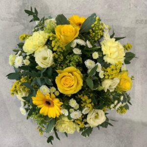 Yellow & White Posy