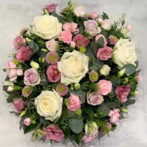 Pink & White Posy