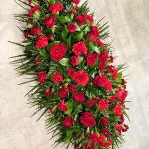 Rose & Carnation Casket Spray