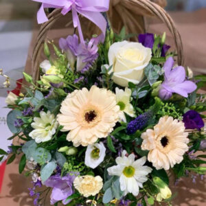 Florists Choice Basket Of Flowers