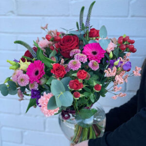 Valentines Vase Arrangement